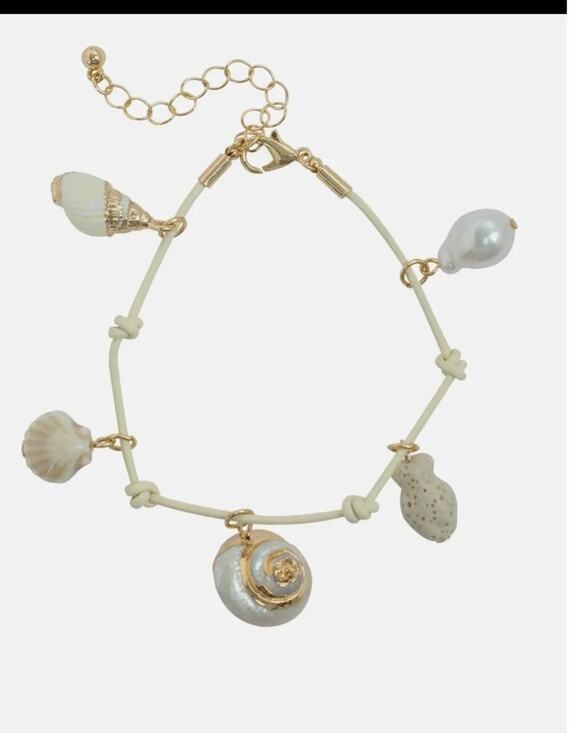sessori Jewelry - Beach Mode Mineral Coast Charm Cord Bracelet